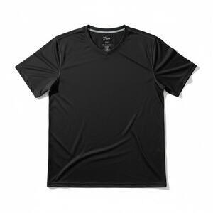 PBX Pro Short Sleeve Athletic T Shirt Black Men  Large Performance Activewear
